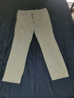 Good American Pale Denim Jeans High-Rise Pants Sz 14/32
